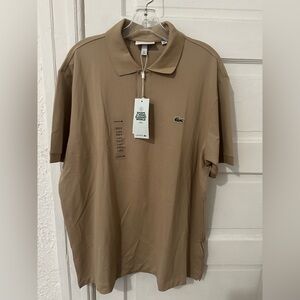 Lacoste Men's Polo Shirt in Brown